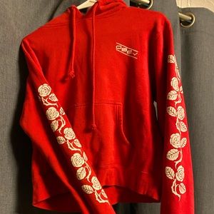 red obey sweatshirt